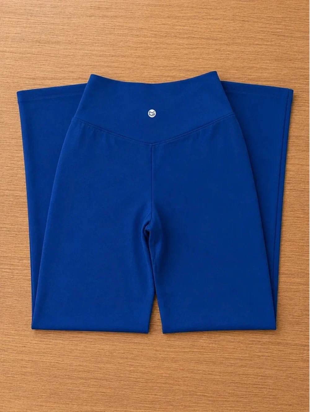 Gradual Wide Leg Yoga Pants with Pockets Navy Size M 33